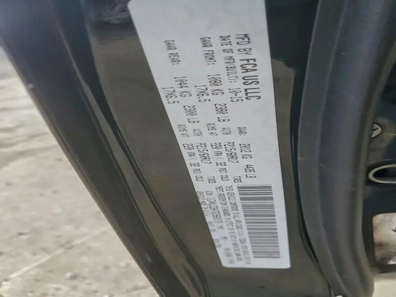 2016 JEEP COMPASS SPORT  