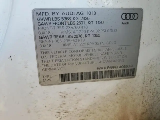 2014 AUDI Q5 PREMIUM PLUS  