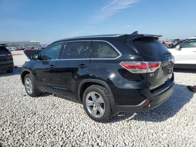2016 TOYOTA HIGHLANDER LIMITED