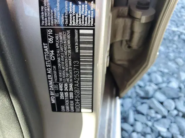 2010 MERCEDES-BENZ E 350