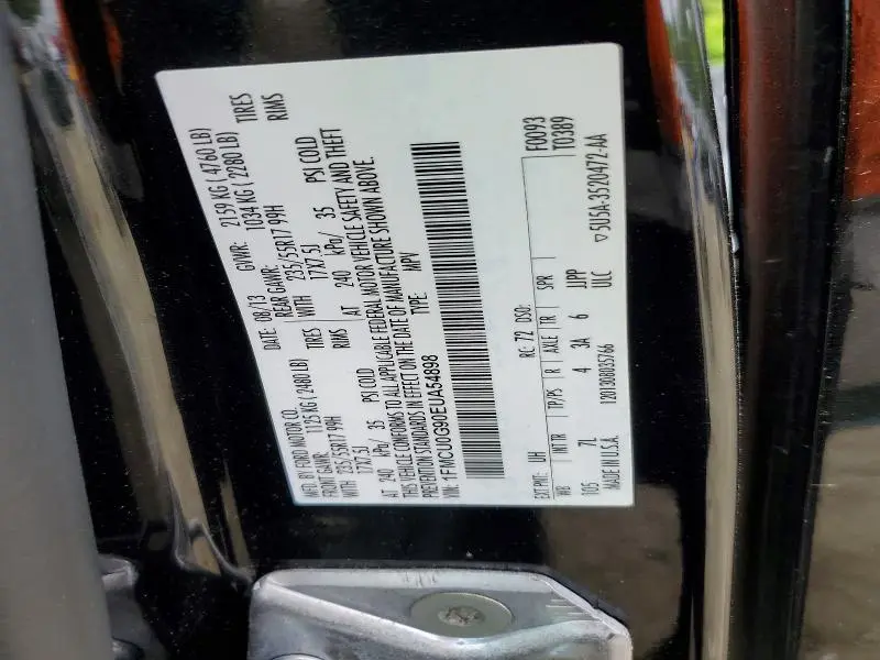 2014 FORD ESCAPE SE  