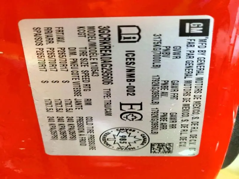 2010 CHEVROLET SILVERADO K1500 LS  