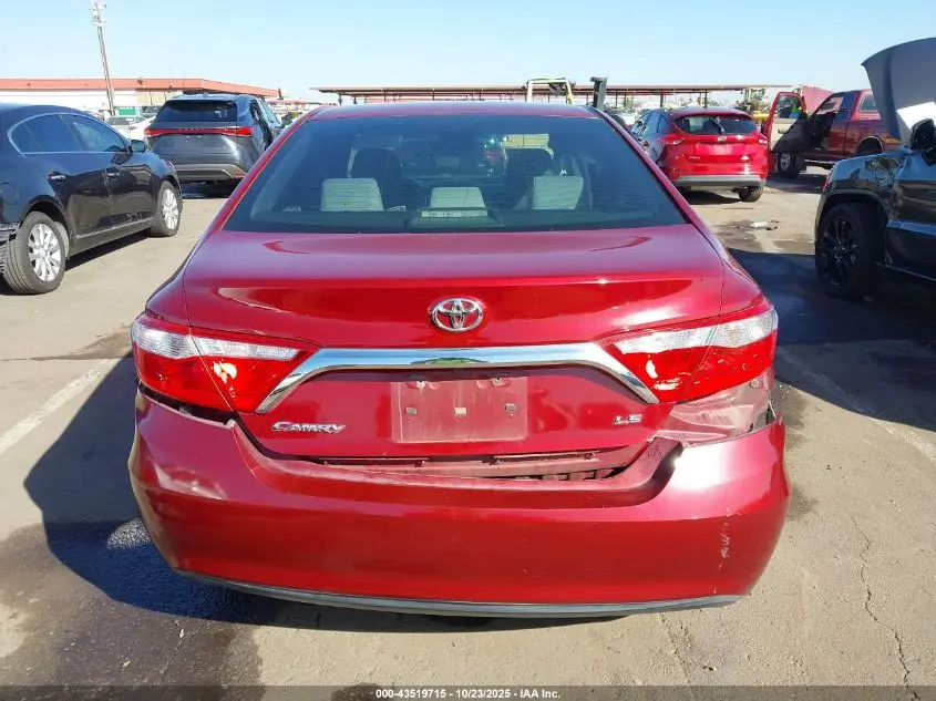 2017 TOYOTA CAMRY LE