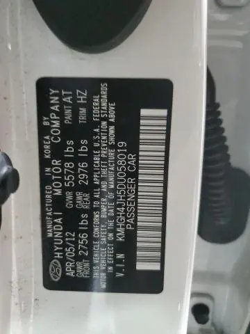 2013 HYUNDAI EQUUS SIGNATURE  