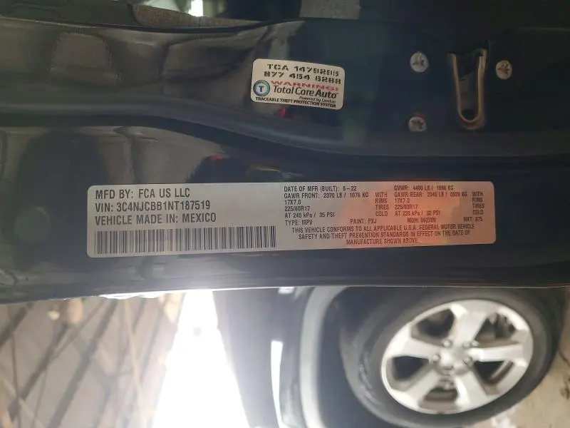 2022 JEEP COMPASS LATITUDE  