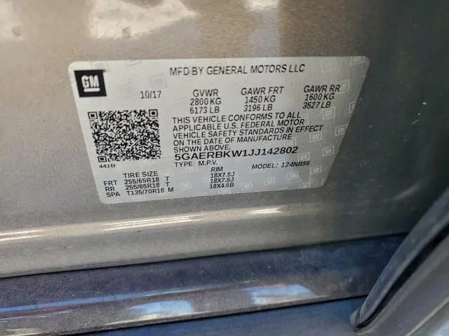 2018 BUICK ENCLAVE ESSENCE  