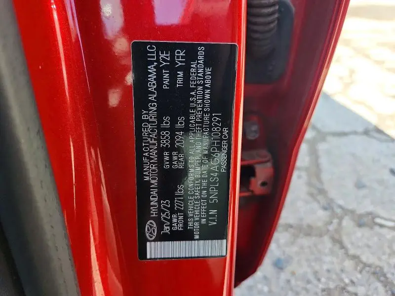 2023 HYUNDAI ELANTRA SEL  
