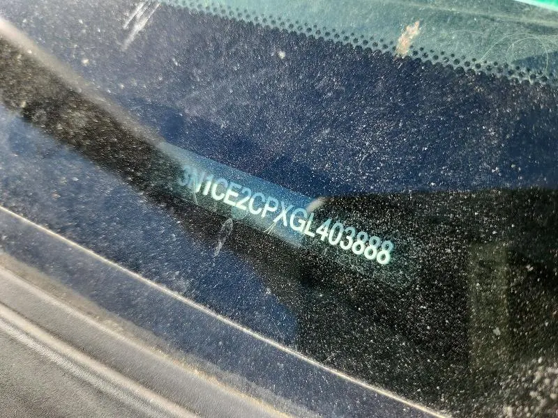 2016 NISSAN VERSA NOTE SV  