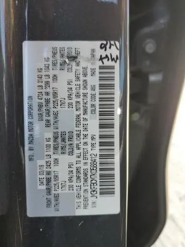 2019 MAZDA CX-5 TOURING  