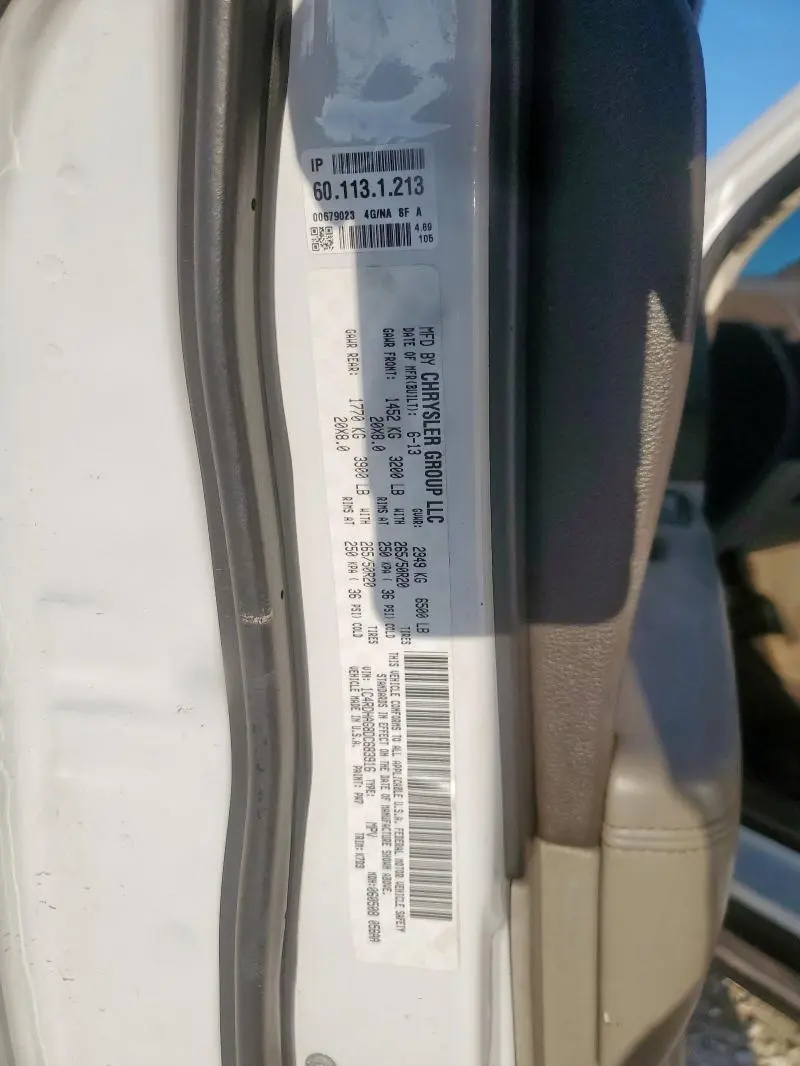 2013 DODGE DURANGO SXT  