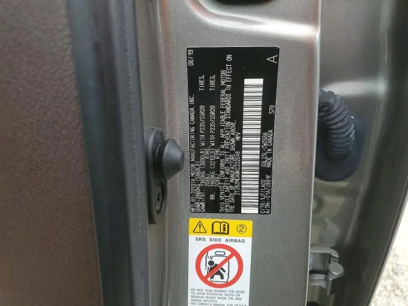 2019 LEXUS RX 350 BASE  