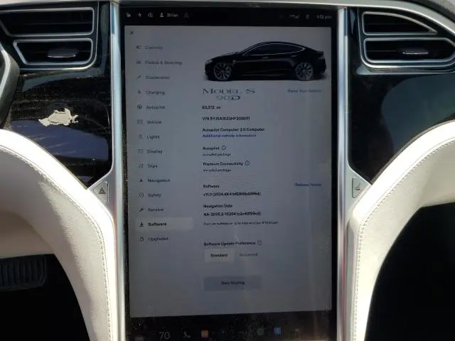 2017 TESLA MODEL S   