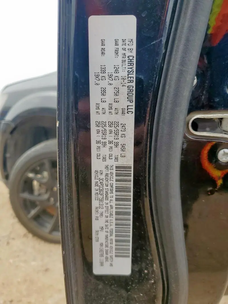 2015 DODGE JOURNEY SXT  