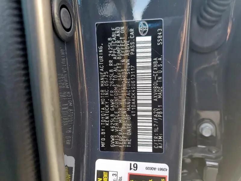 2025 TOYOTA CAMRY XSE  