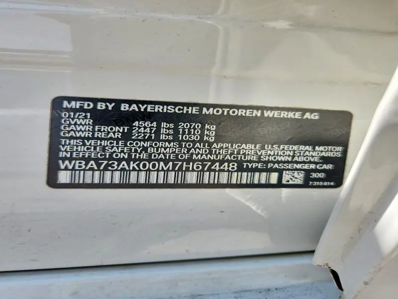 2021 BMW 228XI   