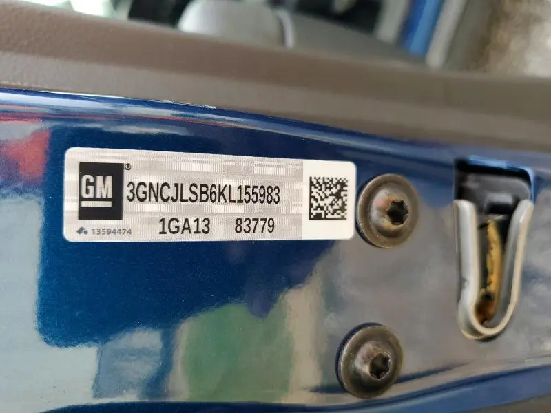 2019 CHEVROLET TRAX 1LT  