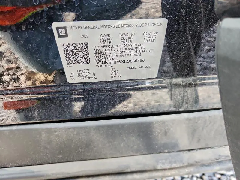 2020 CHEVROLET BLAZER 2LT  