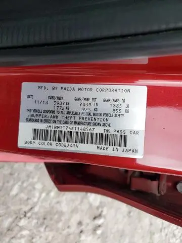 2014 MAZDA 3 SV