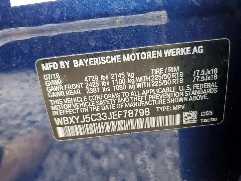2018 BMW X2 XDRIVE28I  