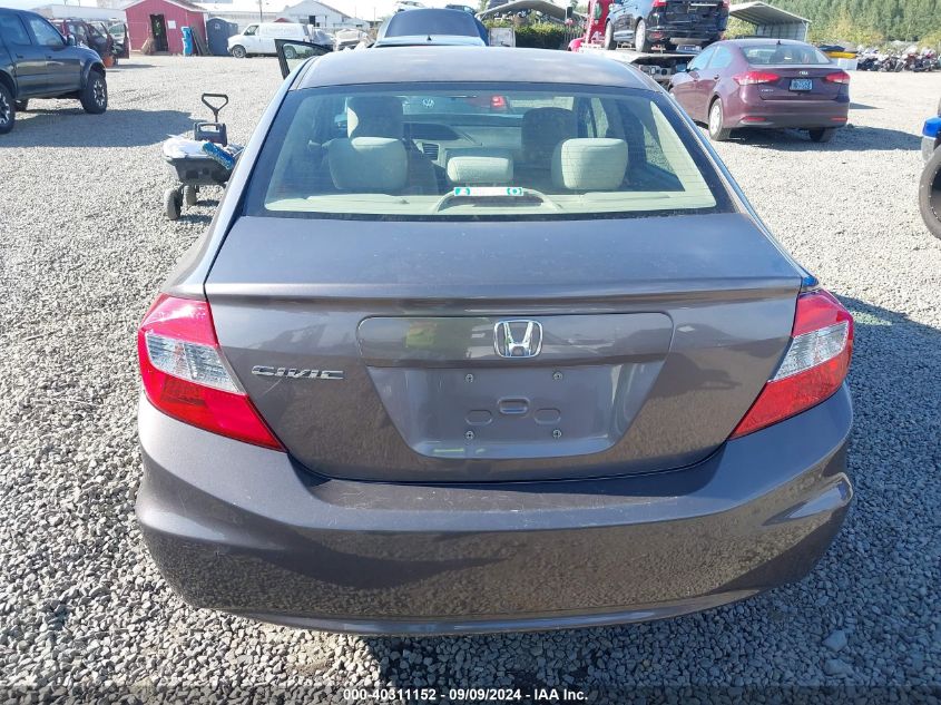 2012 HONDA CIVIC LX