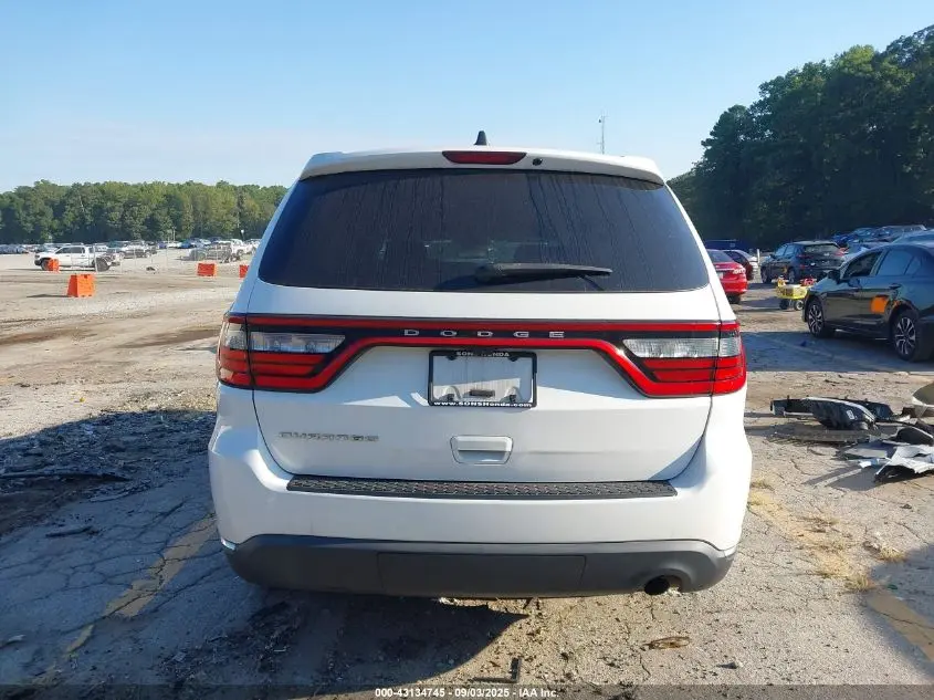 2020 DODGE DURANGO SXT RWD