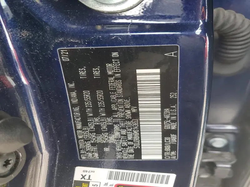 2021 TOYOTA HIGHLANDER XSE  