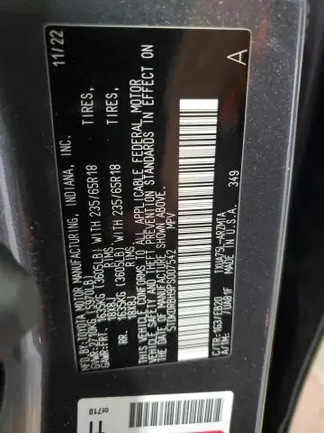 2023 TOYOTA HIGHLANDER L