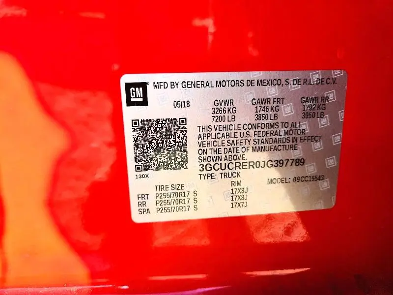 2018 CHEVROLET SILVERADO C1500 LT  