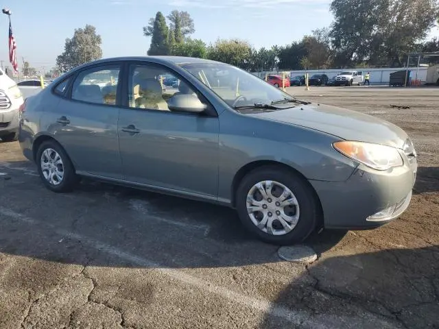 2010 HYUNDAI ELANTRA BLUE  