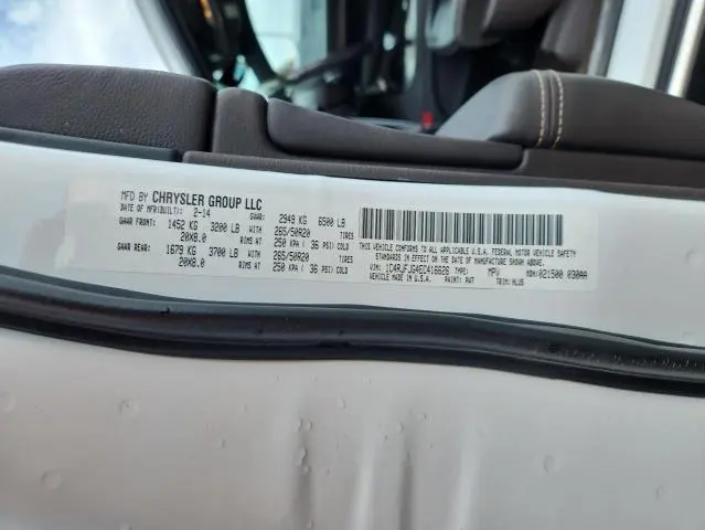 2014 JEEP GRAND CHEROKEE SUMMIT  