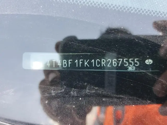 2012 TOYOTA CAMRY BASE