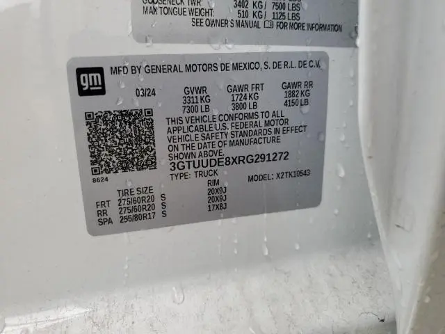 2024 GMC SIERRA K1500 SLT  