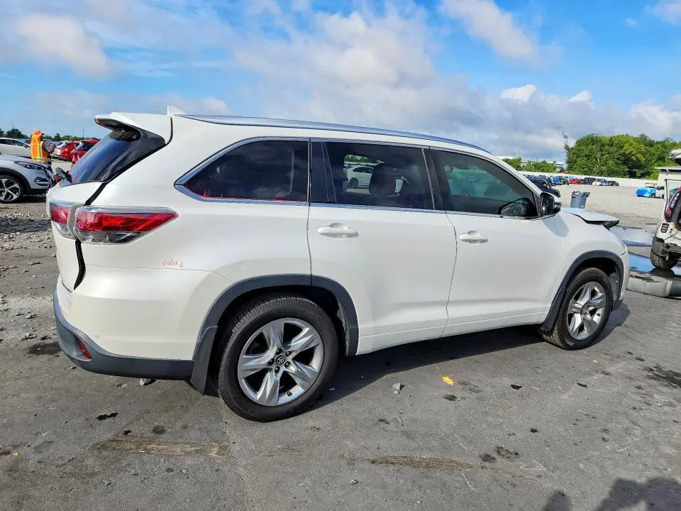2016 TOYOTA HIGHLANDER LIMITED PLATINUM  