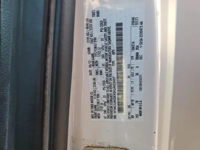 2013 FORD ESCAPE SE  
