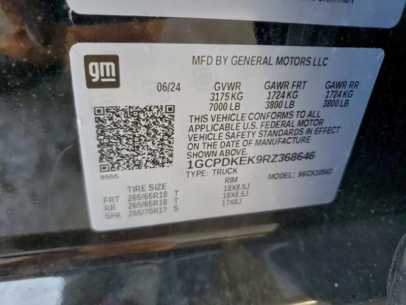 2024 CHEVROLET SILVERADO K1500 LT-L  