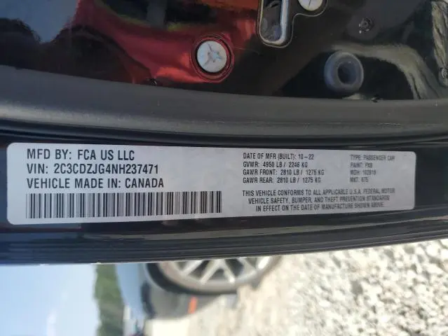 2022 DODGE CHALLENGER GT  