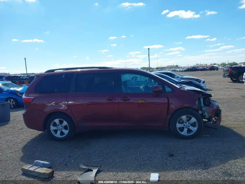 2015 TOYOTA SIENNA LE 8 PASSENGER