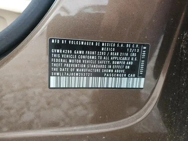 2014 VOLKSWAGEN JETTA TDI  