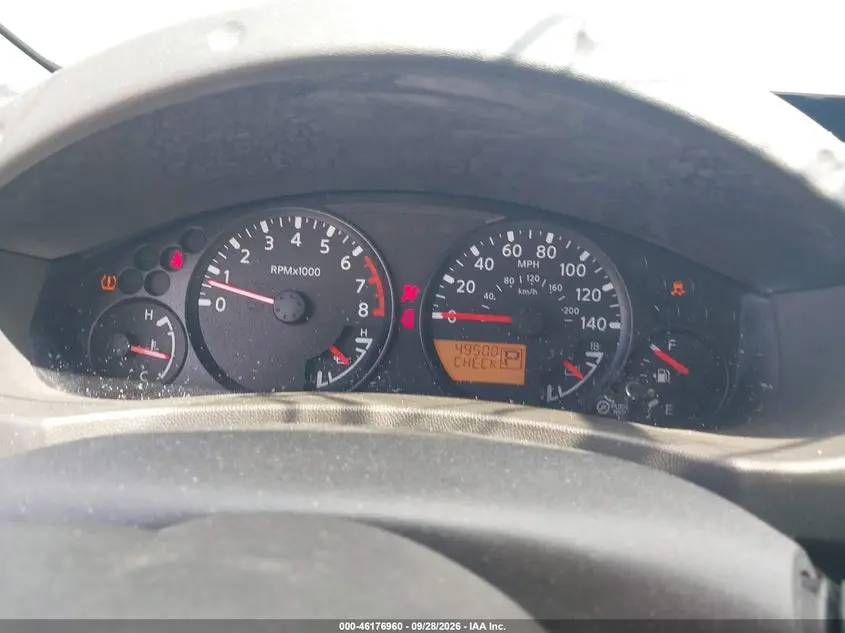2012 NISSAN FRONTIER SV