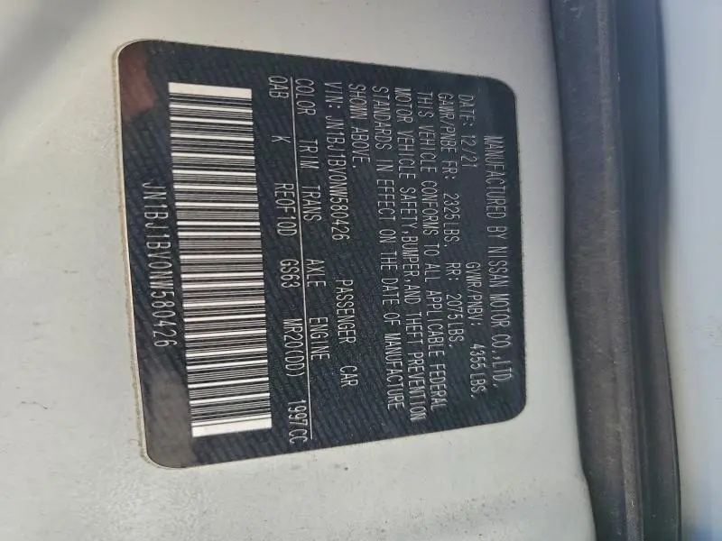 2022 NISSAN ROGUE SPORT SV  