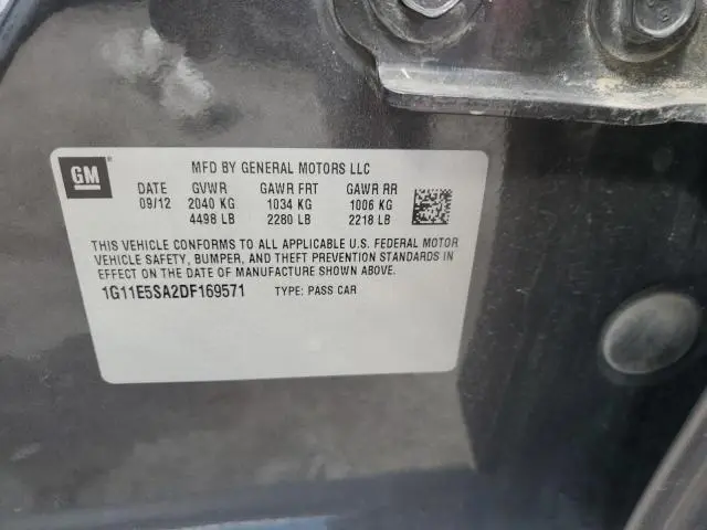 2013 CHEVROLET MALIBU 2LT  