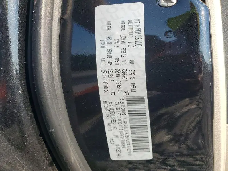 2019 CHRYSLER PACIFICA TOURING L  