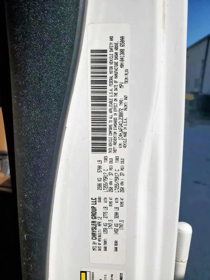 2012 JEEP WRANGLER UNLIMITED RUBICON  