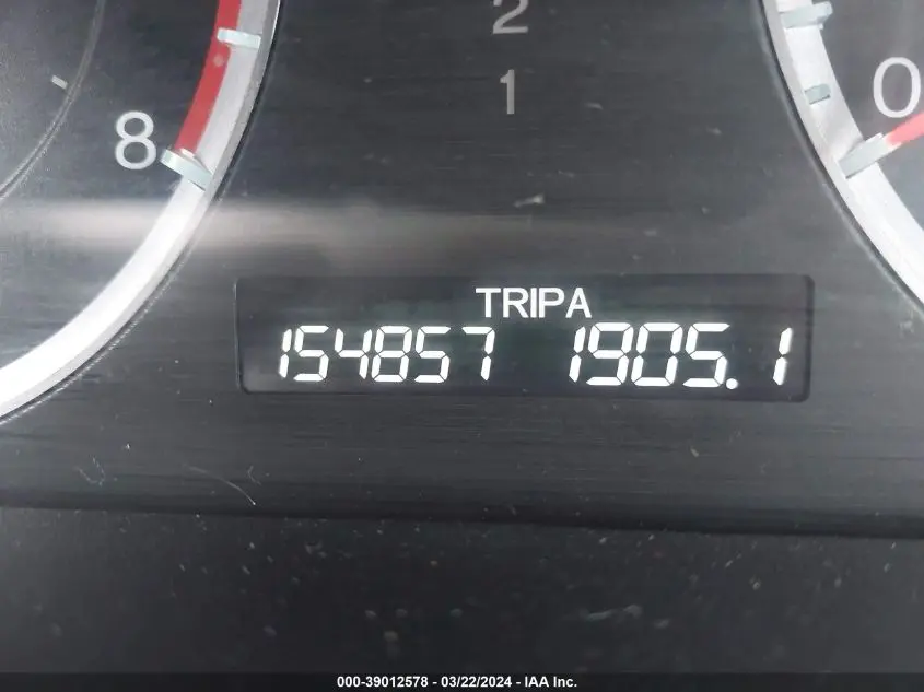 2012 HONDA ACCORD 2.4 LX