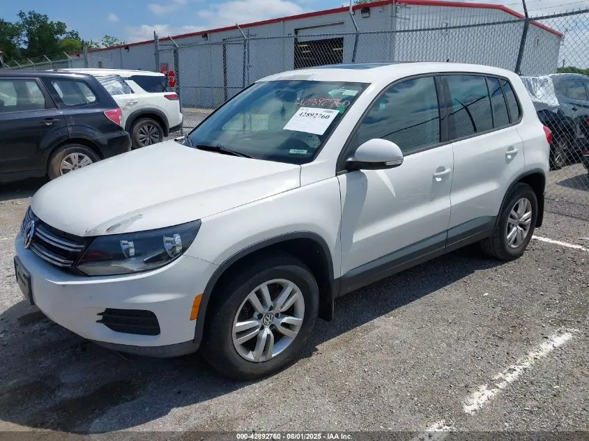 2013 VOLKSWAGEN TIGUAN S