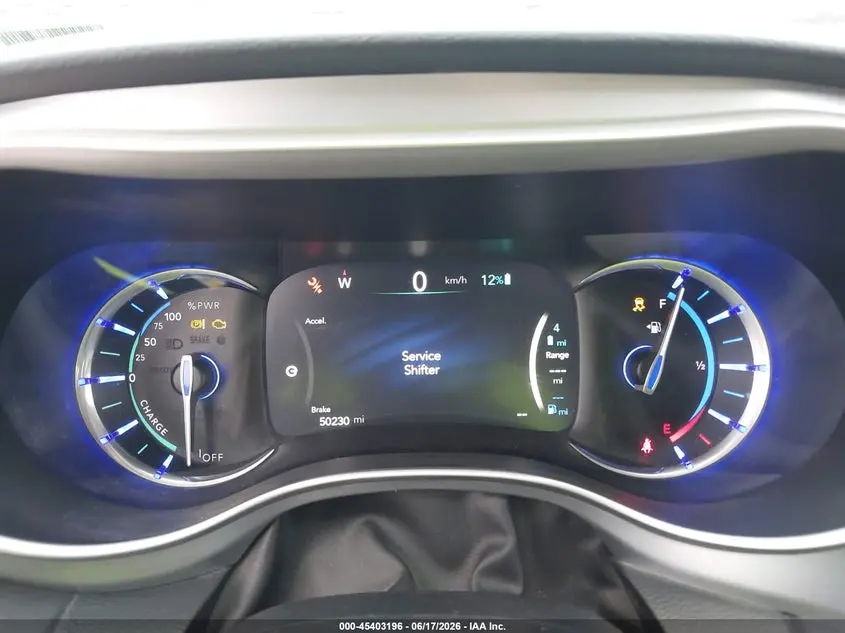 2017 CHRYSLER PACIFICA HYBRID TOURING PLUS