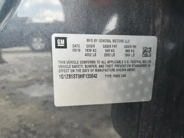 2017 CHEVROLET MALIBU LS  