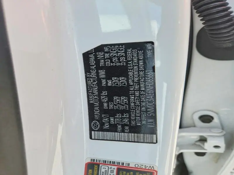 2022 HYUNDAI TUCSON SEL  