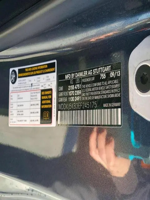 2014 MERCEDES-BENZ E 350  