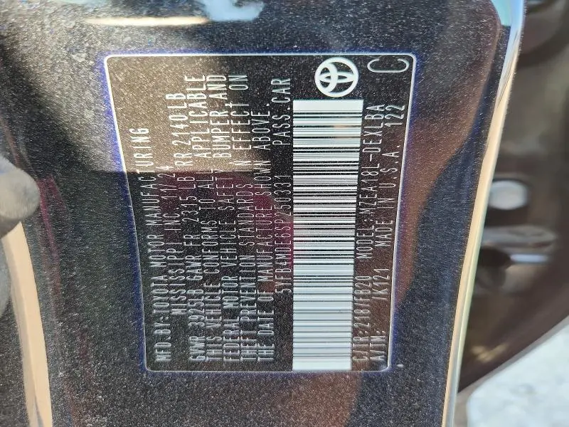2025 TOYOTA COROLLA LE  